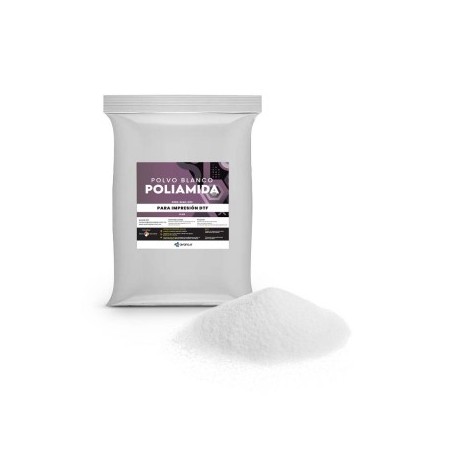Polvo Poliamida Blanca DTF Bolsa