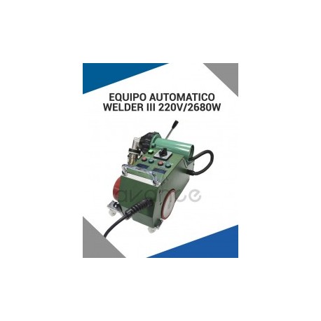 Ratón para Vulcanizado y Sellado de Lonas Welder III