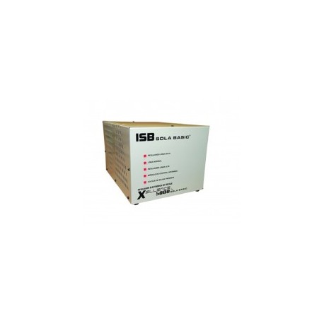 Regulador de voltaje ISB 5000 110v / 220v