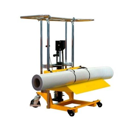 Elevador on-a-roll estandar plus para levantar rollos de 5m